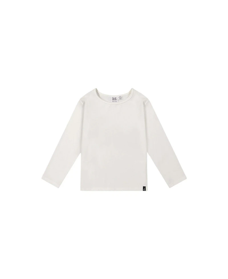 Deux par Toddler Girl's (2T-5T) Brushed Rib Crew Neck Top