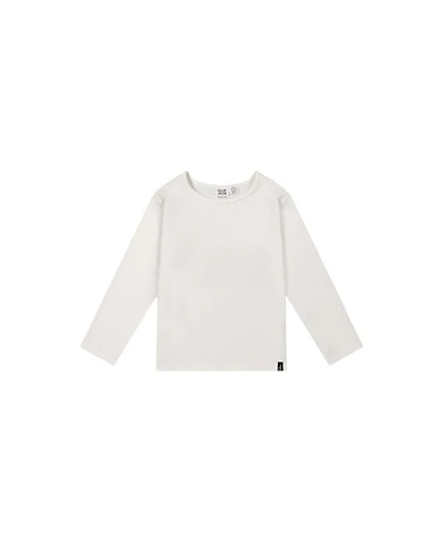 Deux par Toddler Girl's (2T-5T) Brushed Rib Crew Neck Top