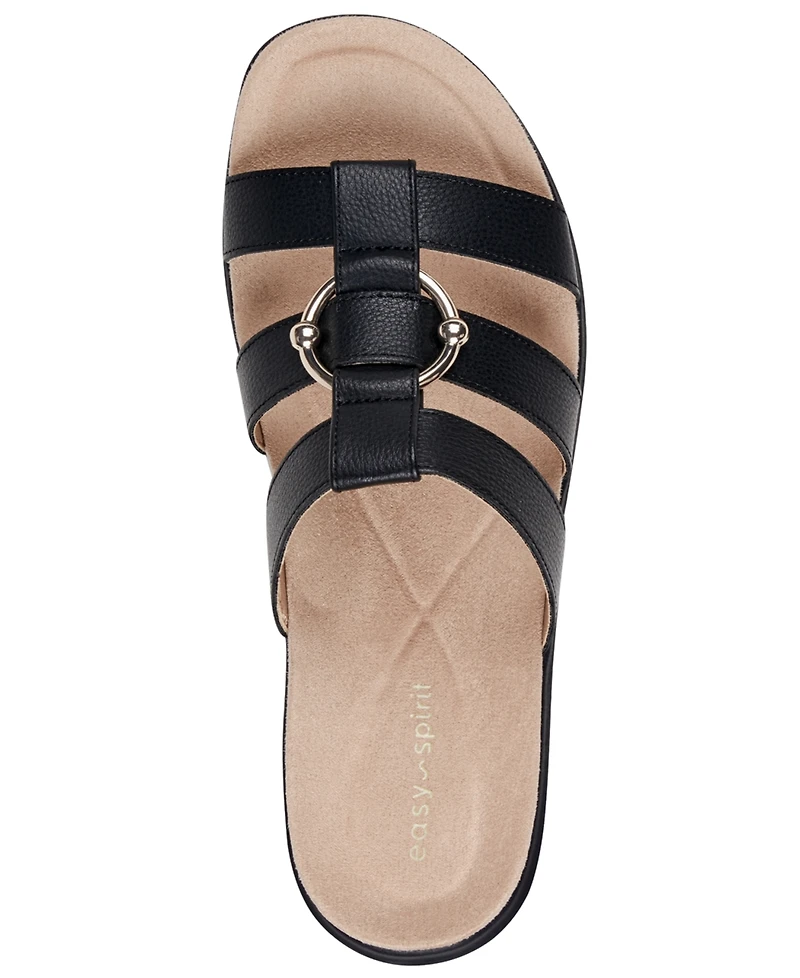 Easy Spirit Women's Wisdom Slip-On Flat Sandals