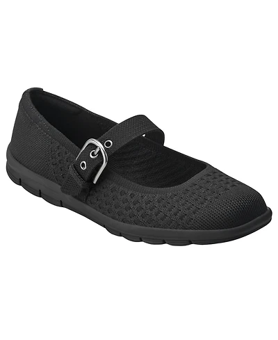 Easy Spirit Women's Roana Mary Jane Knit Ballet Flats