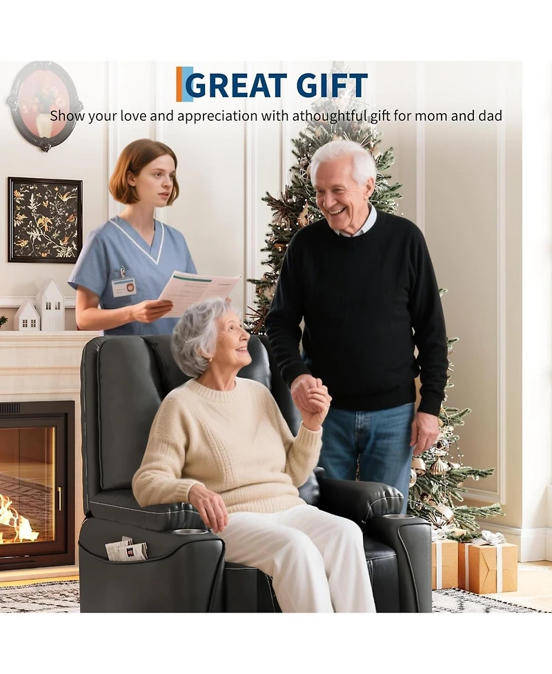 gaomon Electric Power Lift Recliner Chair with Remote