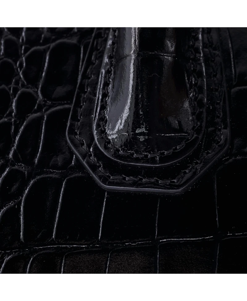 Pre-Owned Givenchy Mini Antigona Bag Embossed Leather