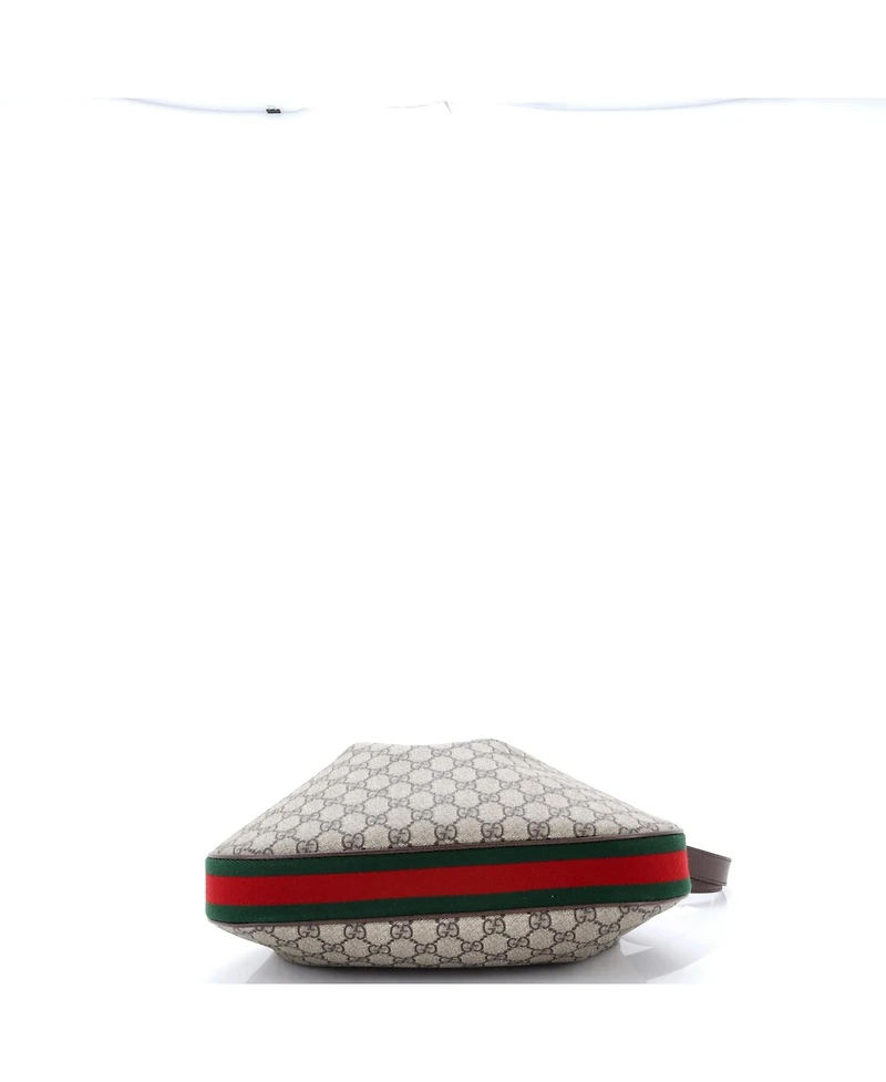Pre-Owned Gucci Medium Attache Shoulder Bag Gg Coated Canvas