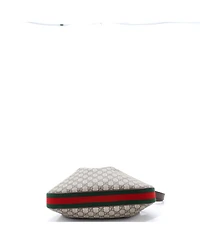 Pre-Owned Gucci Medium Attache Shoulder Bag Gg Coated Canvas
