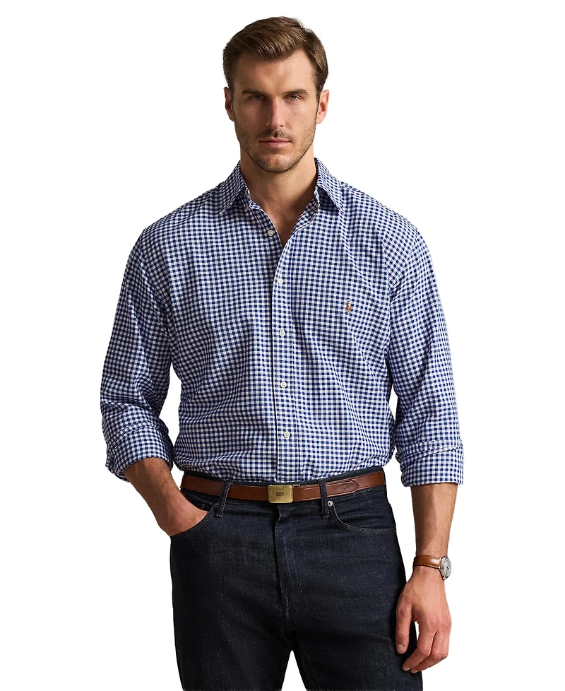 Polo Ralph Lauren Men's Big & Tall Cotton Oxford Shirt