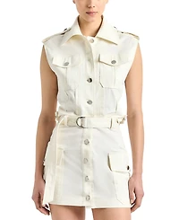 Derek Lam 10 Crosby Women's Joelle Stretch Twill Utility Cargo Skirt