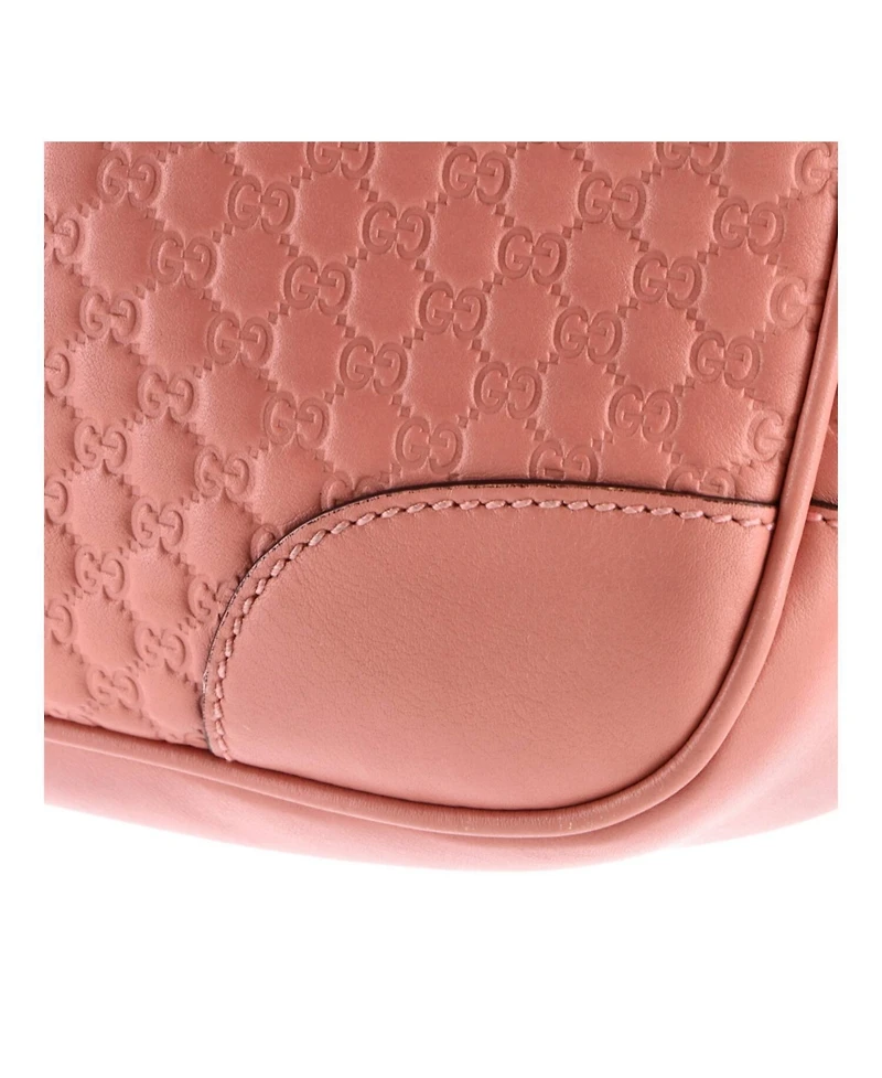 Pre-Owned Gucci Mini Bree Disco Crossbody Bag Microguccissima Leather