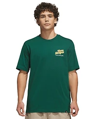 adidas Men's Sports Bar Pool Graphic Crewneck T-Shirt