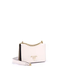 Pre-Owned Prada Small Chain Flap Bag Saffiano Leather