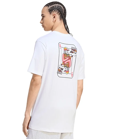 adidas Men's Novelty Cards Graphic Crewneck T-Shirt