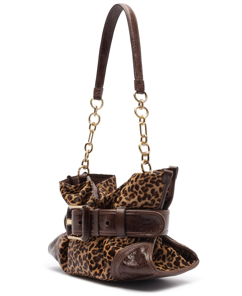 Arezzo Riley Small Leather Patterned Shoulder Handbag