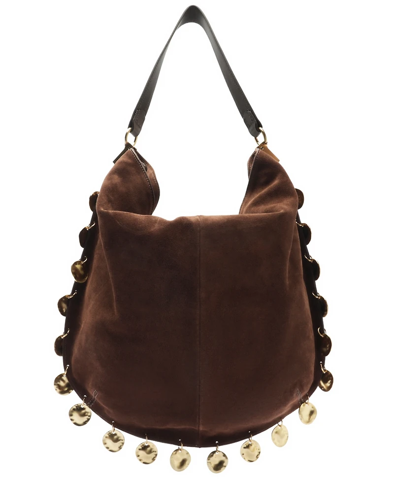 Arezzo Kira Large Leather Hobo Handbag