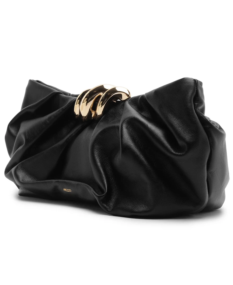 Arezzo Caitlyn Small Leather Clutch Handbag