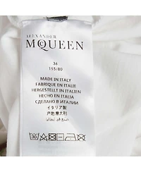 Pre-Owned Alexander Mcqueen Women's Embroidered Botanical Jersey T-Shirt