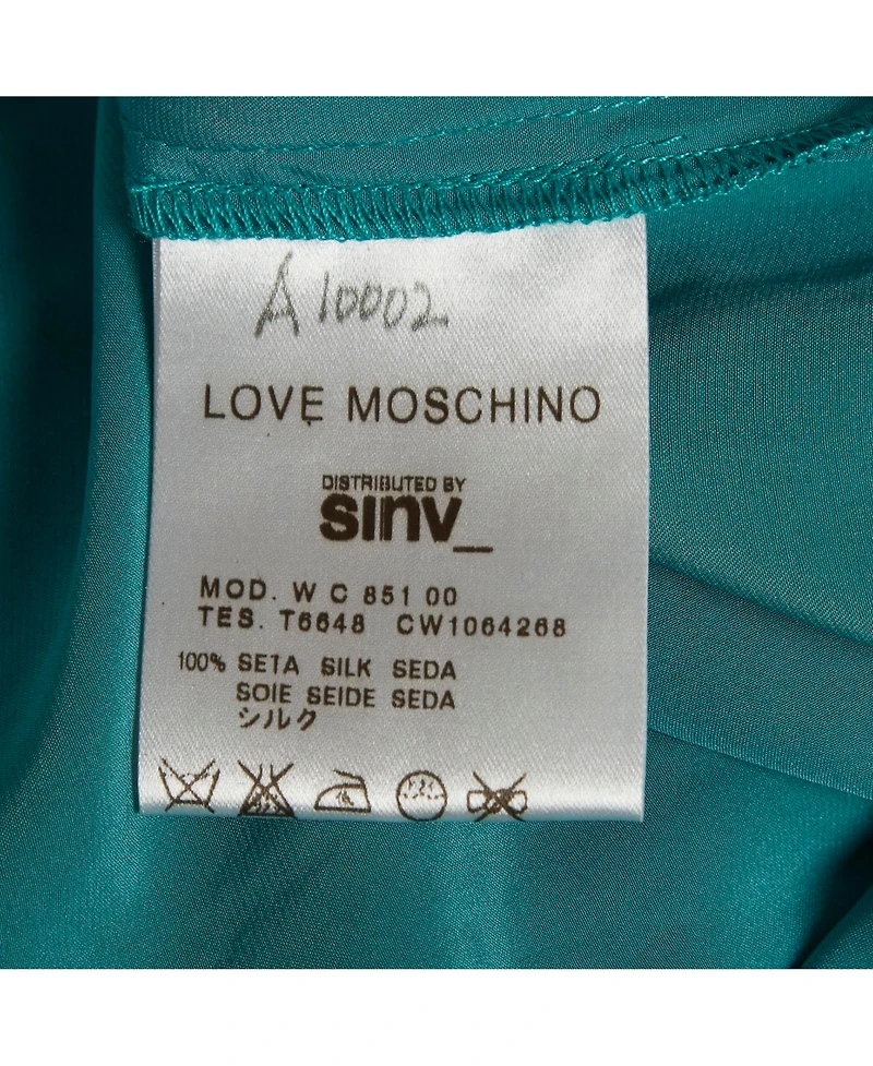 Pre-Owned Love Moschino Women's Satin Top