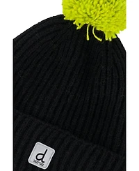 Deux par Little and Big Boy (5-14) Winter Knit Hat with Pompom