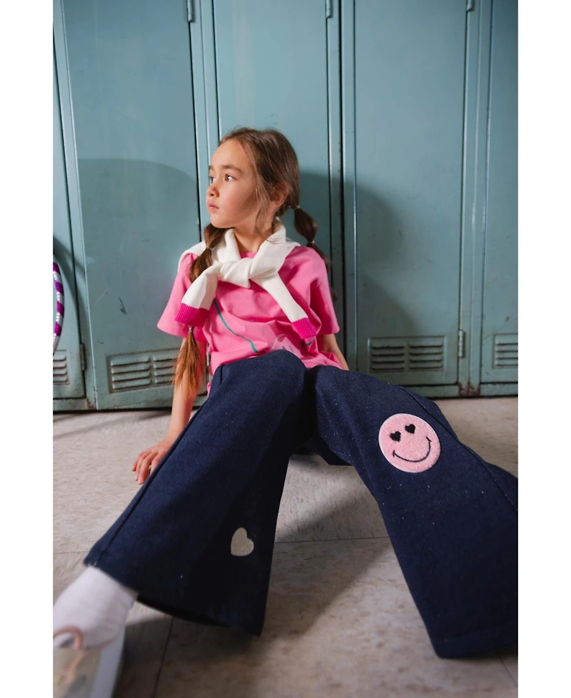 Deux par Deux Toddler Girl's (2T-5T) French Terry Pant