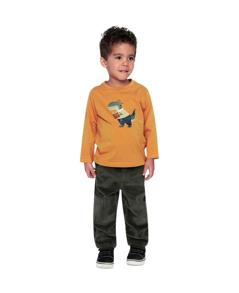 Deux par Deux Baby Boy's (12M-24M) Cargo Pocket Stretch Corduroy Pants
