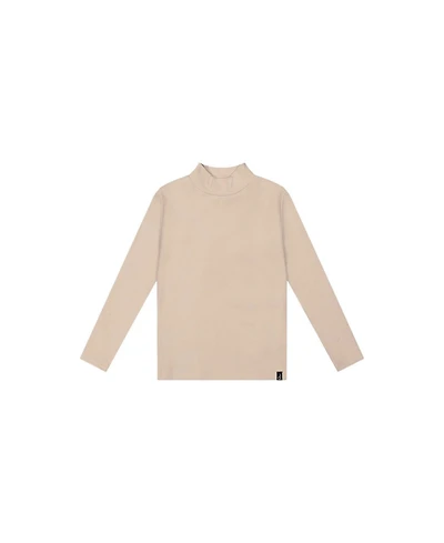 Deux par Toddler Girl's (2T-5T) Brushed Rib Mock Neck Top