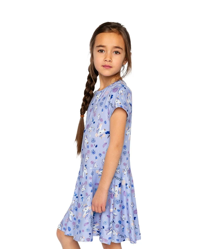 Deux par Little and Big Girl (6Y - 12Y) Short Sleeve Dress