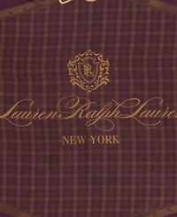 Lauren Ralph Lauren Plaid with Belting Border Small Diamond Scarf