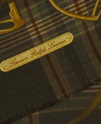 Lauren Ralph Lauren Plaid Belting Wrap