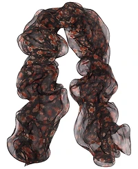 Lauren Ralph Lauren Floral Ruffle Scarf