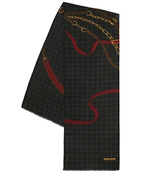 Lauren Ralph Lauren Equestrian Tattersall Oblong Scarf