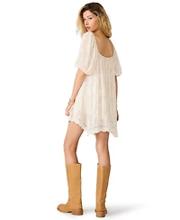 Steve Madden Women's Vickie Square Neck Mini Dress