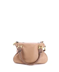 Pre-Owned Chloe Small Marcie Satchel Leather