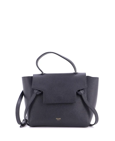 Pre-Owned Celine Pico Belt Bag Textured Leather