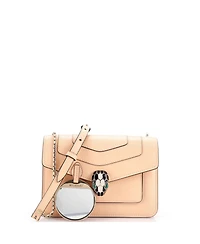Pre-Owned Bvlgari Mini Serpenti Forever Shoulder Bag Leather