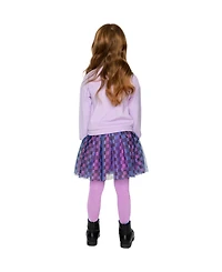 Deux par Toddler Girls Bi-Material Dress
