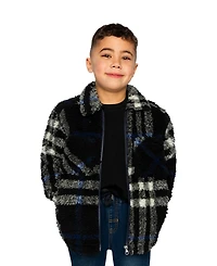 Deux par Little Boys (6-12) Zipped Overshirt