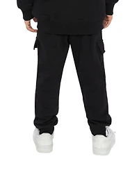 Deux par Little and Big Boy (6Y - 12Y) Fleece Bi-Material Sweatpants
