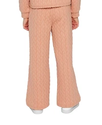 Deux par Little and Big Girl (6Y - 14Y) Wide Leg Jacquard Pants