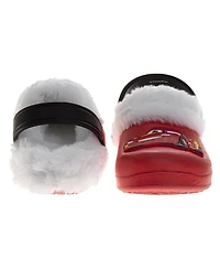 Disney Boy's (5-12) Clogs Fuzzy, Fleece Lined and Warm Garden Shoes