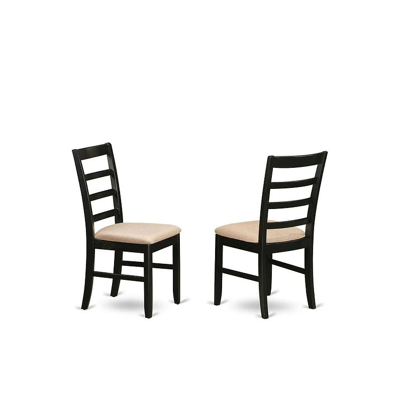 East West Furniture ANPF5-blk-c Dining furniture set
