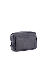 Pre-Owned Gucci Small Belt Bag Jumbo Gg Embossed Leather