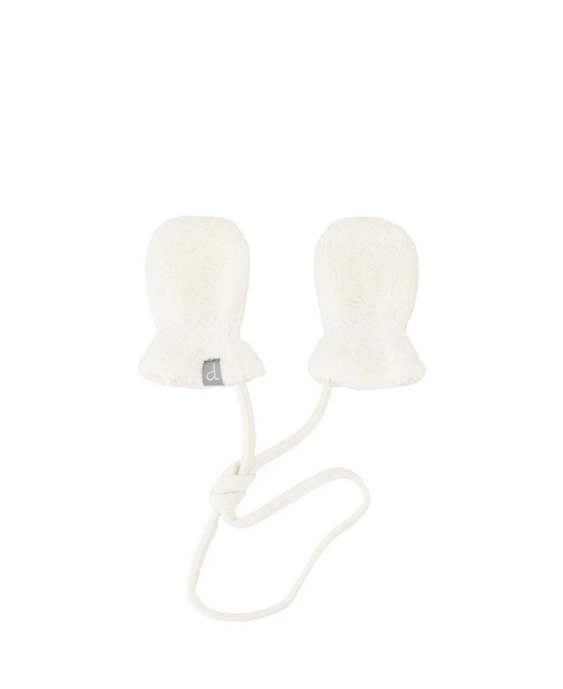 Deux par Baby Unisex (3M-12M) Infant Sherpa Mittens