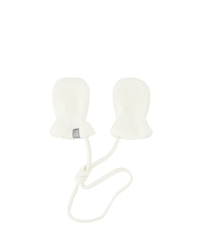 Deux par Baby Unisex (3M-12M) Infant Sherpa Mittens