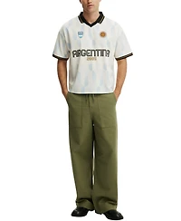 Cotton On Men's Athletic Vibe Football V-Neck Polo Shirt