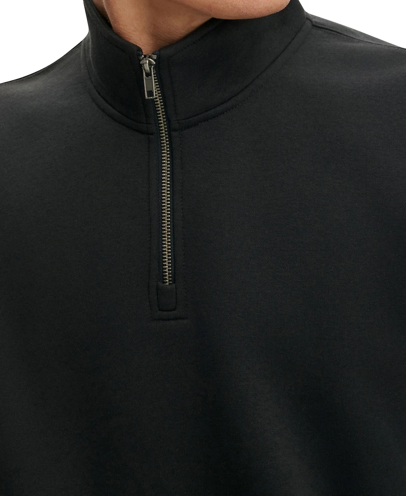 Cotton On Men's Zip Fleece Sweatshirt