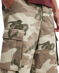 Cotton On Men's Authentic Military Cargo Zipper Shorts