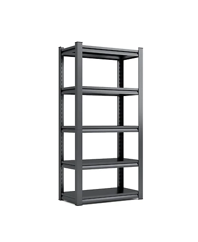 Viyet 63inch Height 5-Tier Metal Storage Shelving - 2000lbs Heavy Duty Adjustable Industrial Rack