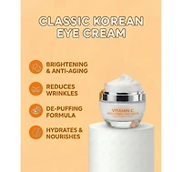 Lovery Vitamin C and Collagen Brightening Eye Cream - Korean Skincare Radiance and Firming Eye Treatment