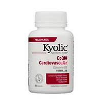 Kyolic Aged Garlic Extract Formula 110, CoQ10 Cardiovascular, 100 Capsules