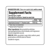 Kyolic Aged Garlic Extract Formula 250, Cardiovascular Health, One Per Day 30 Caplets