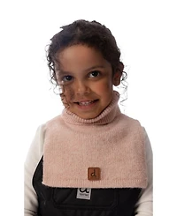 Deux par Deux Little and Big Girl 5-14Y Knit Turtle Neckwarmer