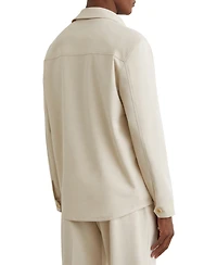 Reiss Men's Peshi Twin-Pocket Button-Through Overshirt